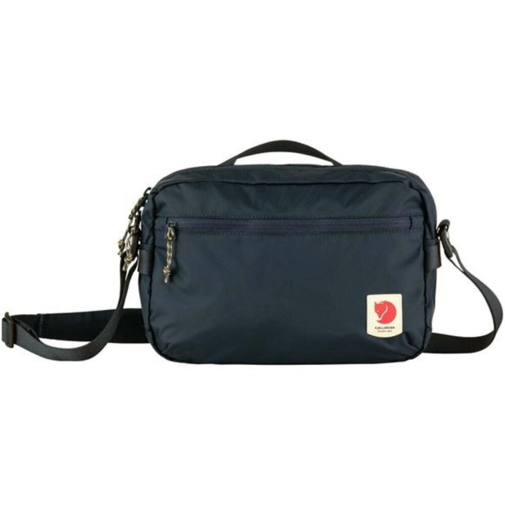 Lightweight crossbody bag 3L recycled nylon travel gear bag adjustable strap pur